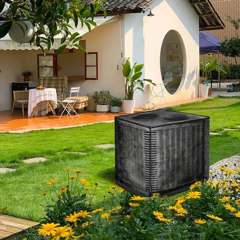 ❄️ Heavy-Duty Outdoor AC Cover – All-Season Mesh Protection
