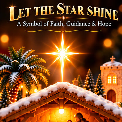 ✨Last Day  49% OFF🌟🎄"Journey of the Star of Bethlehem™" Illuminated Village
