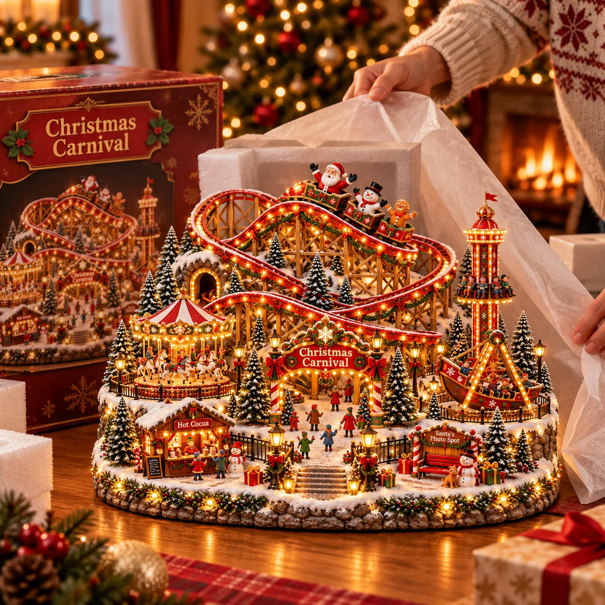 🔥 LAST DAY 49% OFF🔥Santa’s Merry Christmas Carnival