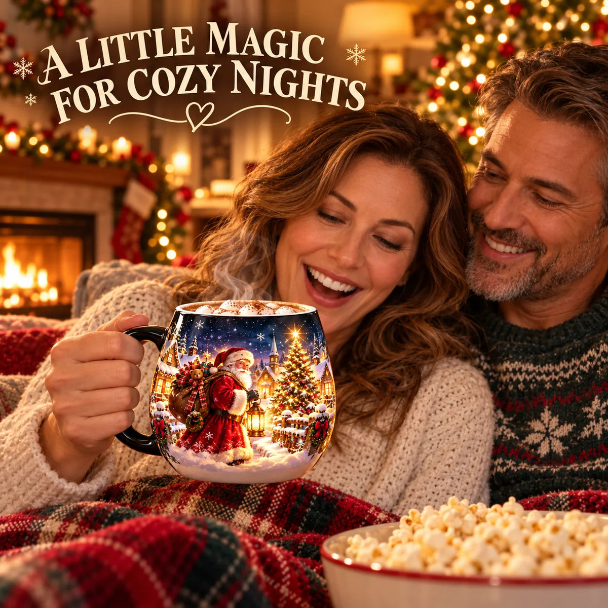 🎄 Last Day 50% OFF🎁Christmas Magic Color-changing Mug – Heat Reveal Holiday Gift