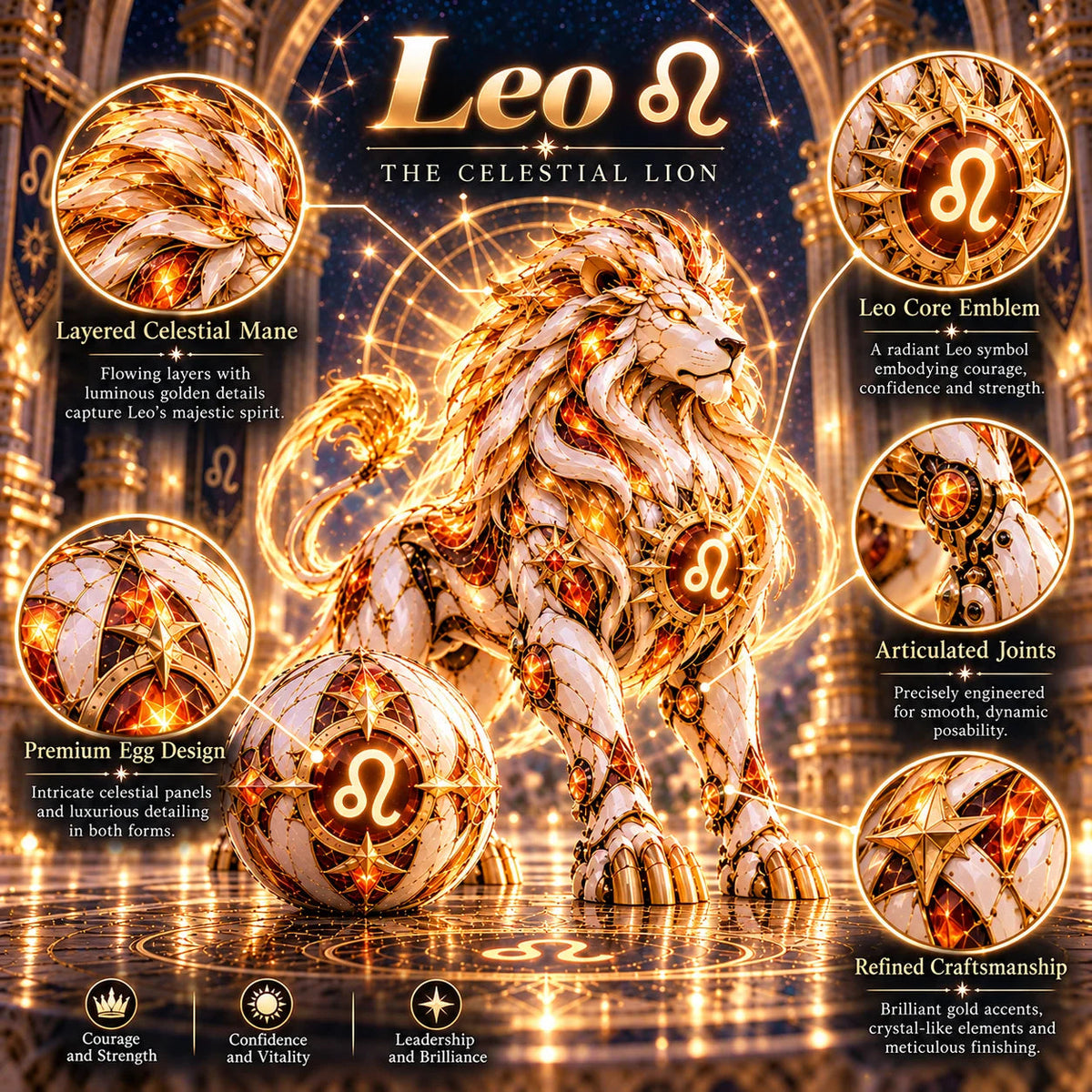 🌌 Zodiac Guardian Eggs™ – Transforming Celestial Guardian Collection