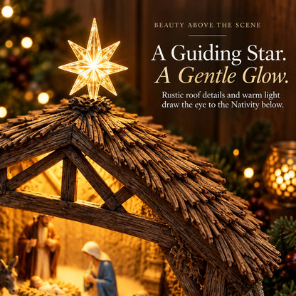 🔥Last day 49% OFF-✨"Light of Bethlehem" — Nativity Scene Humidifier with Integrated Lighting