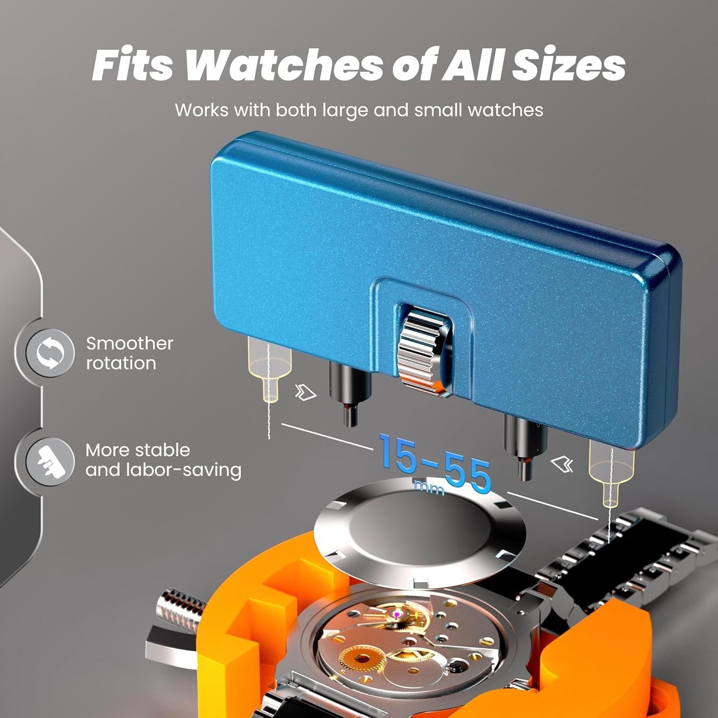 ⌚ All in One Watch Battery Replacement Kit Professional Repair Tool Set Easy DIY Fix