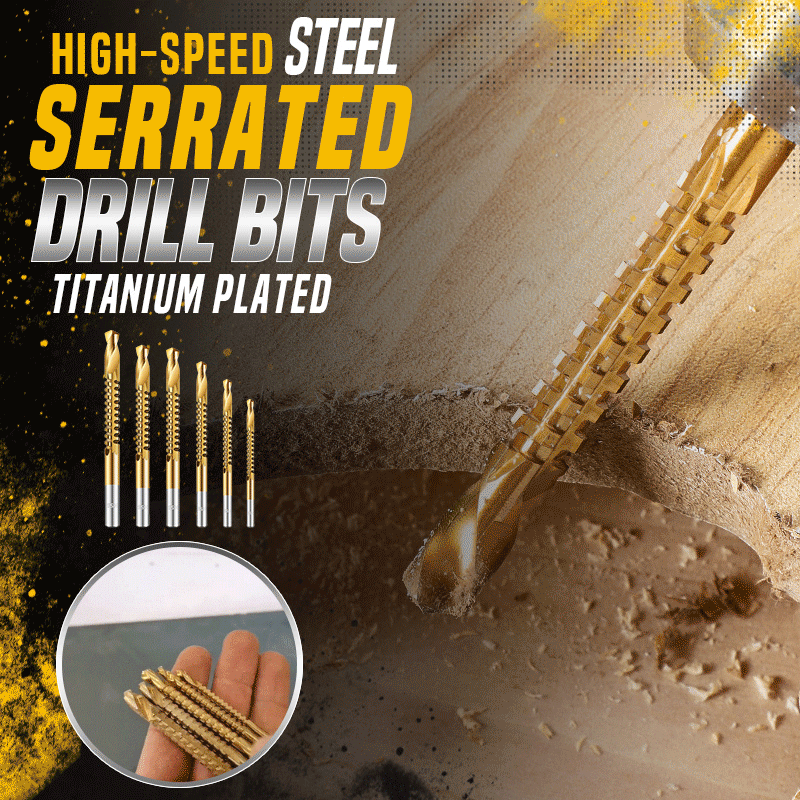 ⏳ Last Day 50% OFF –⚙️ Twist Drill Bit Set – High-Speed Steel, Titanium-Coated & Multi-Material Ready 🧰