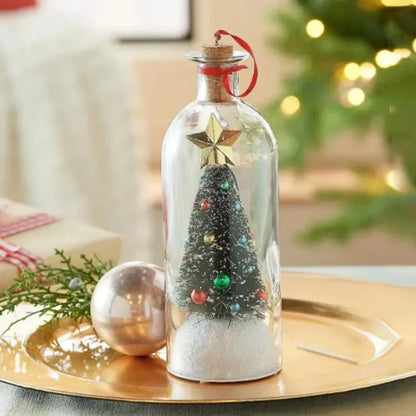 🎅🎄Christmas Sale -Recordable Christmas Tree Message In A Bottle