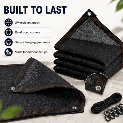 🔥 HOT SALE – Sunshade Net Blocks Up To 90% UV Rays & Keeps Outdoor Spaces Cooler All Summer Long ☀️🌿❄️