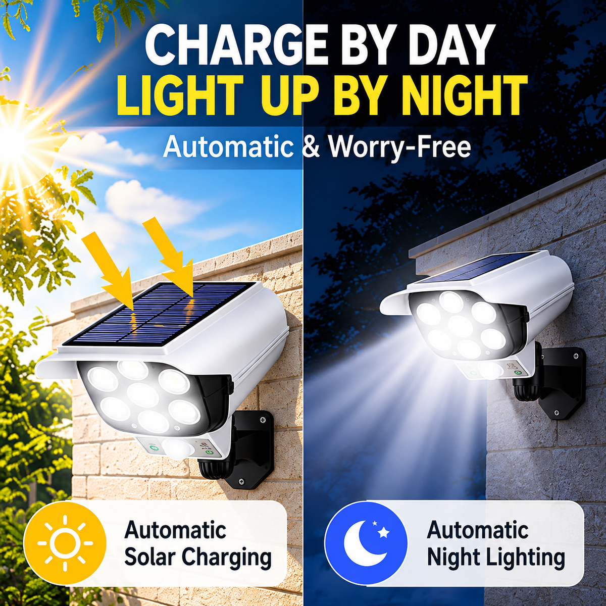 ✨ Last Day – 60% OFF!✨Outdoor Solar-Powered Security Light