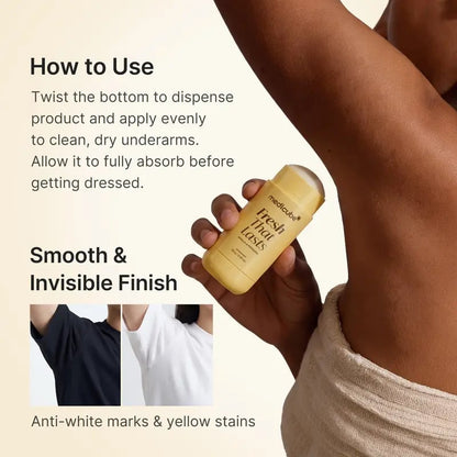 Vanilla Pistachio Deodorant – 24H Odor Control, Aluminum-Free, Kojic Acid + Turmeric, K-Beauty