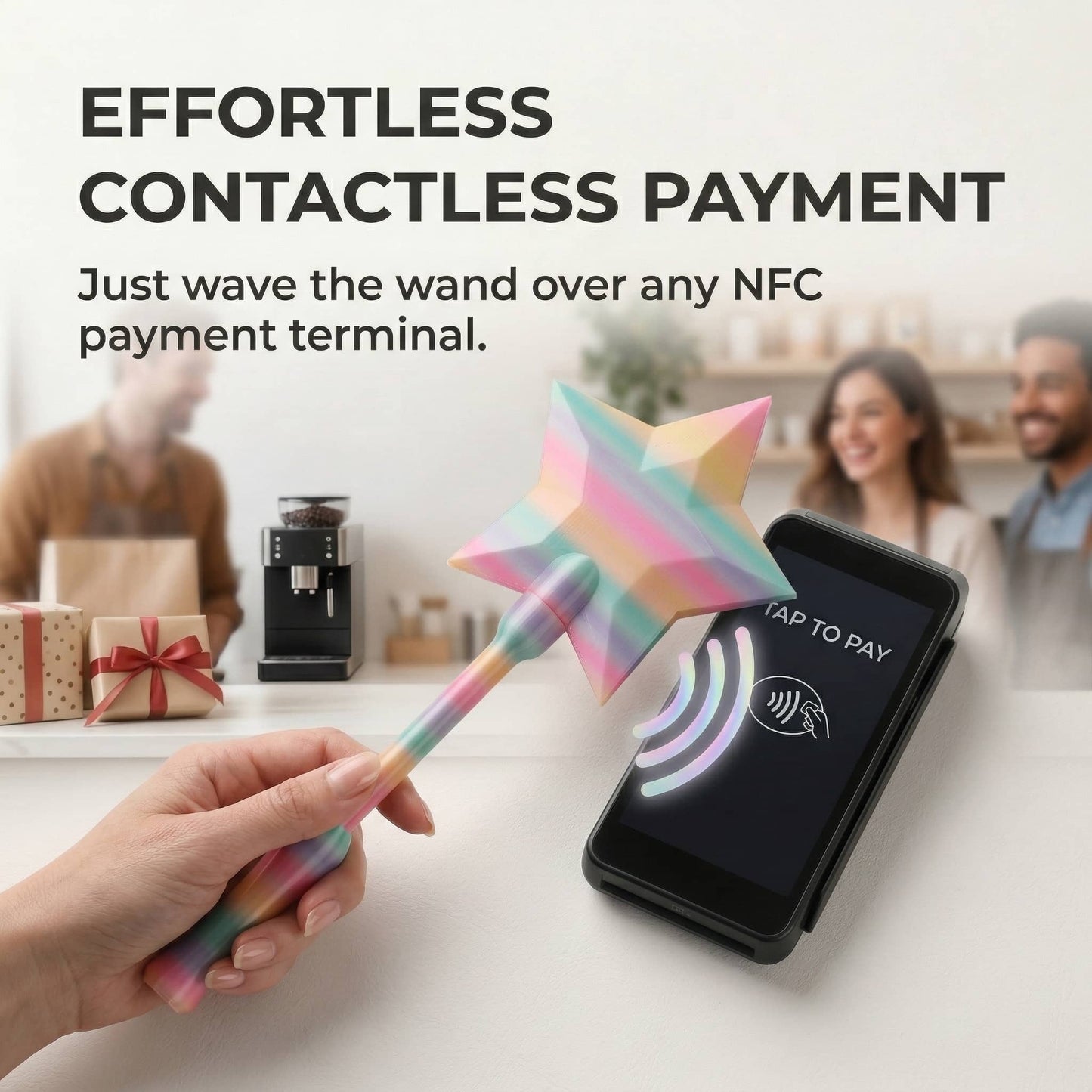 🪄 💳Enchanted Tap-to-Pay Magic Wand