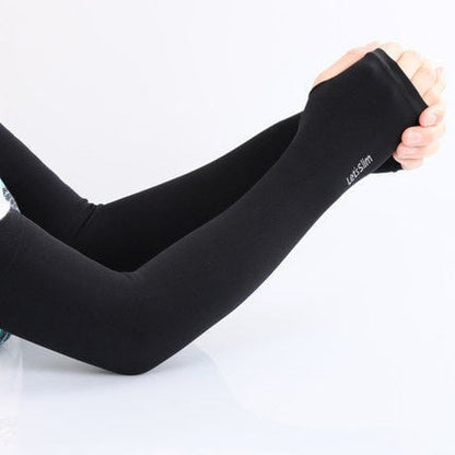 ☀️ UPF 50+ Cooling Arm Sleeves – Sun Protection for Men & Women, Breathable Compression Sleeves for Outdoor Sports, Football, Running & Cycling
