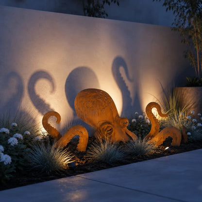 🔥2026 Hot Sale - 🐙Rust Patina Giant Squid Garden Sculpture (Buy more save more)