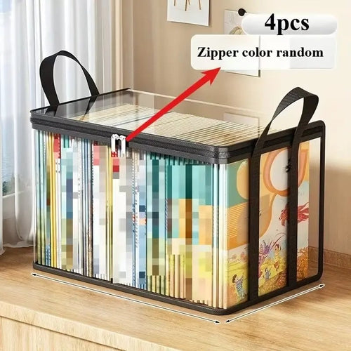 🏆 35K+ SOLD!🏠 Large Capacity Clear Storage Containers Durable Stackable Organizer Bins