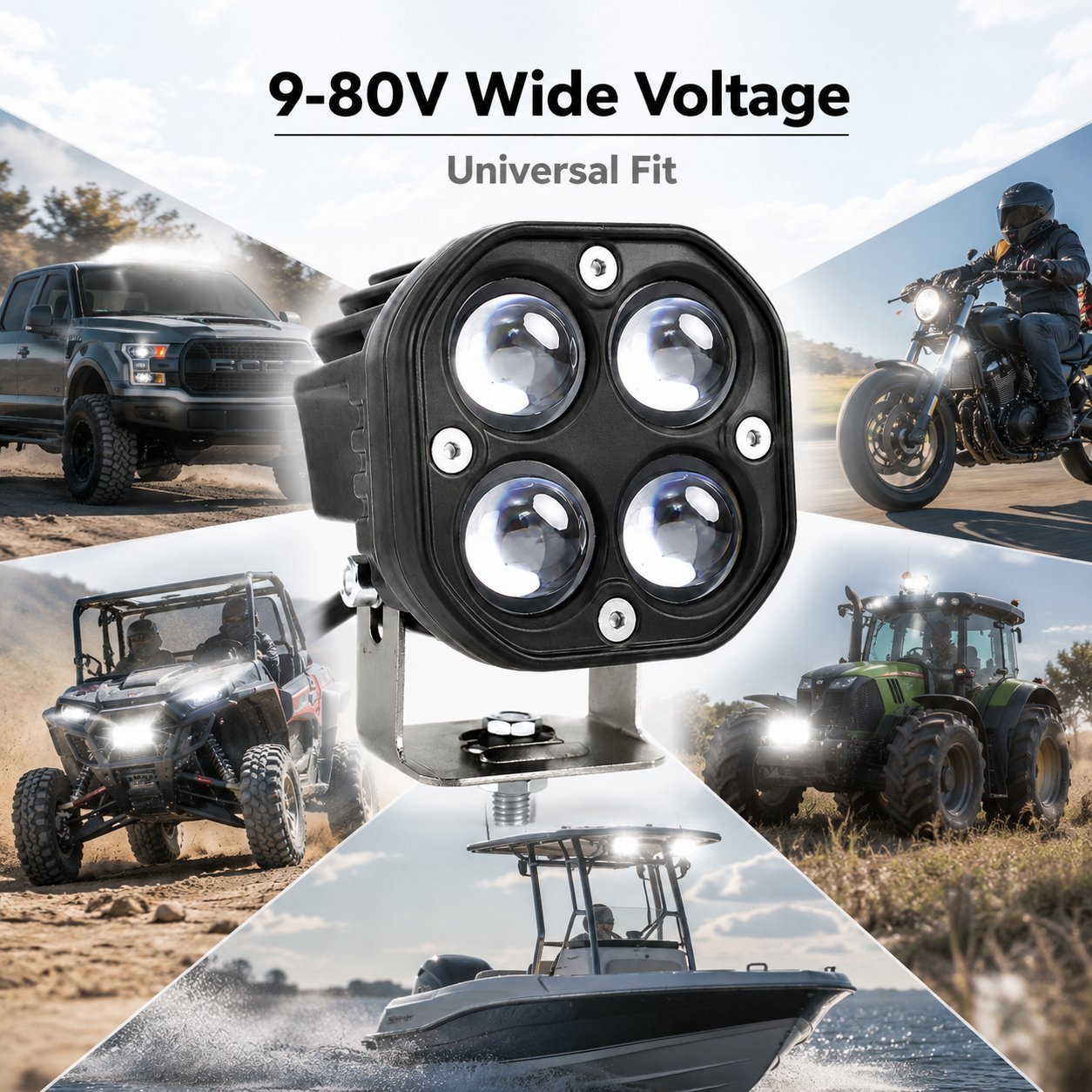 🏕️ Omni-Directional Magnetic LED Pod Ligh