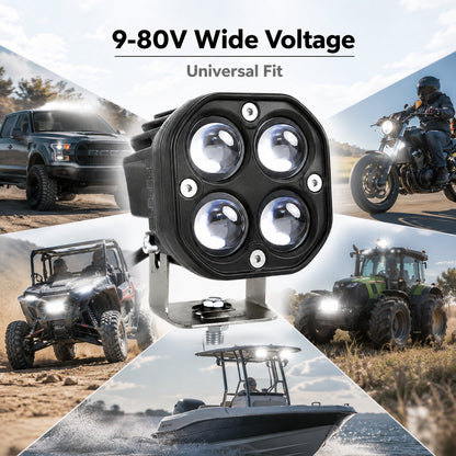 🏕️ Omni-Directional Magnetic LED Pod Ligh