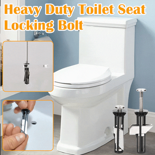 🚽 Universal Toilet Seat Bolt Kit – Quick Release Replacement Screws & Easy Install Fixing Set 🔧✨