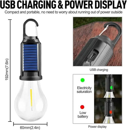 Rechargeable Solar LED Light Bulbs