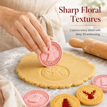 🎄🍪 Holiday Baking Shape Collection – Festive Cookie Molds for Family Christmas Fun