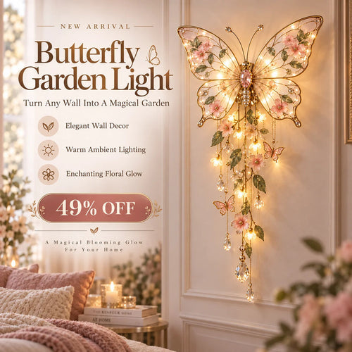 🔥last Day 49%-🦋Butterfly Garden Light