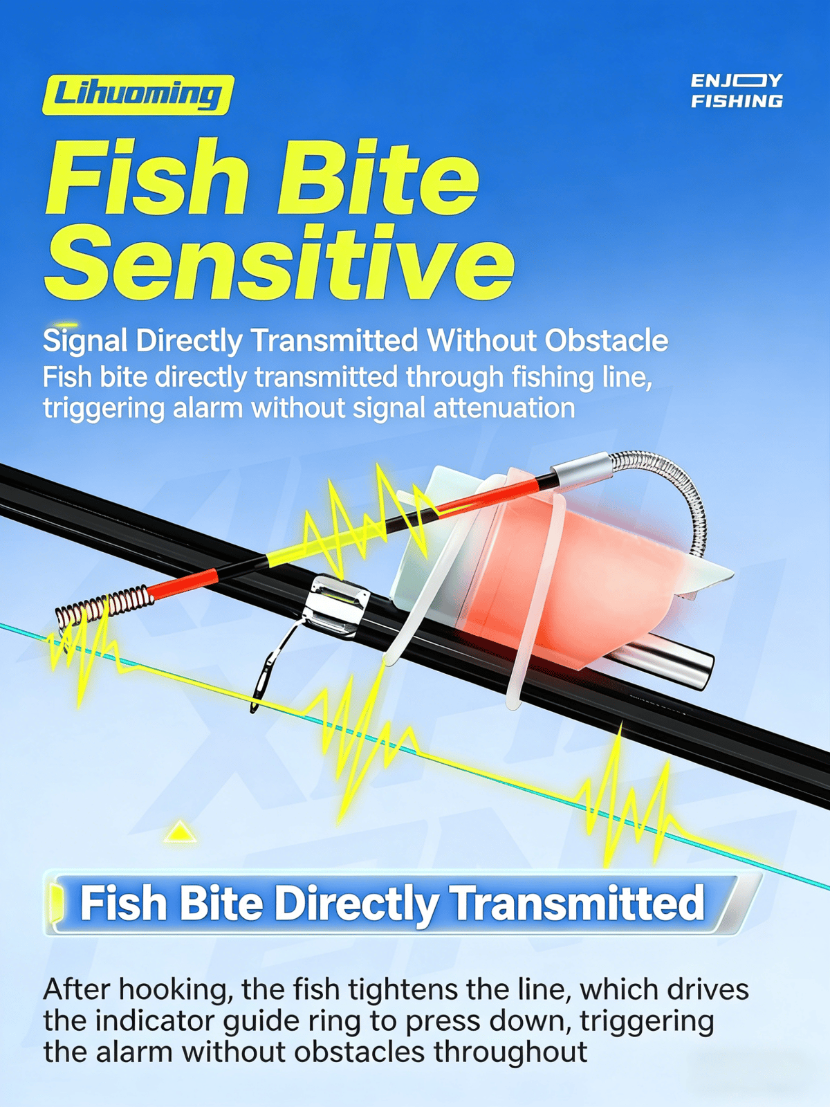 🎣High Sensitivity Night Fishing Float Bite Alert for Fishing Rods