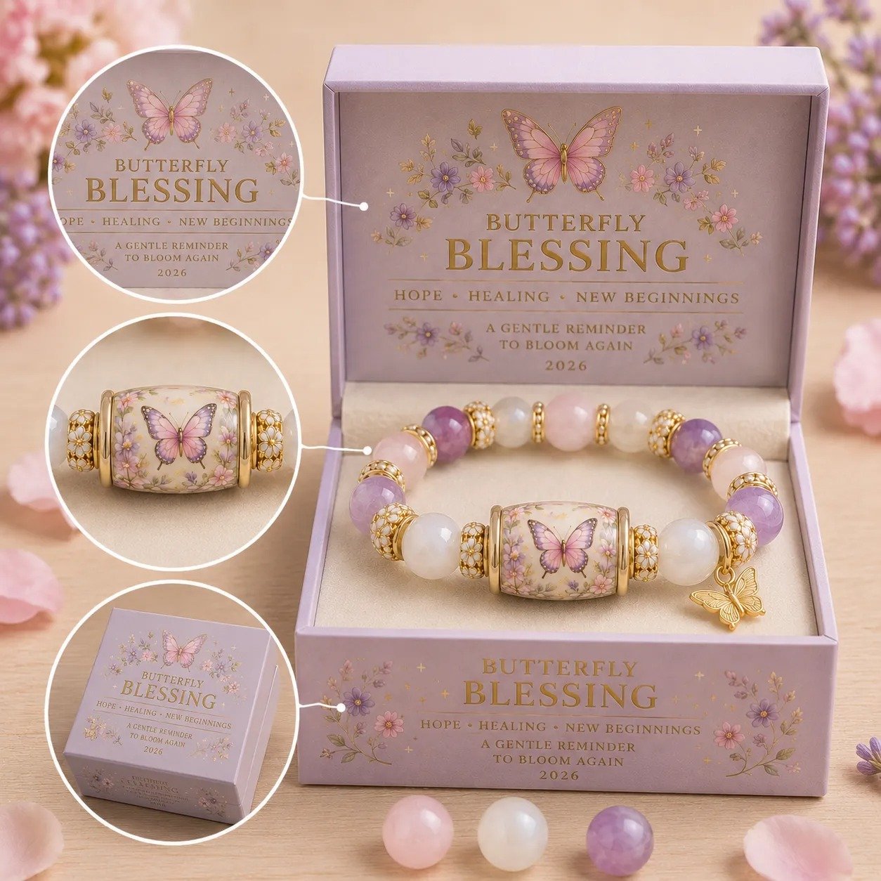 2026 Inspirational Gift Bracelet Collection✨Faith • Hope • Healing • Love