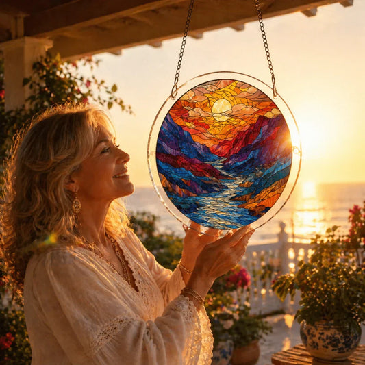 🔥LAST DAY SPECIAL PRICE☀️🛍️Acrylic Jigsaw Puzzle Suncatcher