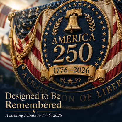 🇺🇸America 250th Anniversary Patriotic Fan Bunting Flag