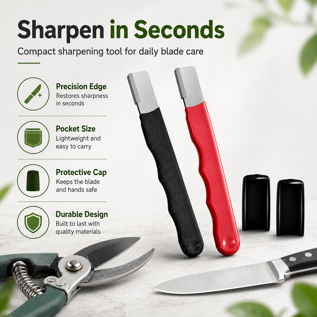 🔥2 Count Professional Kitchen Knife Sharpener