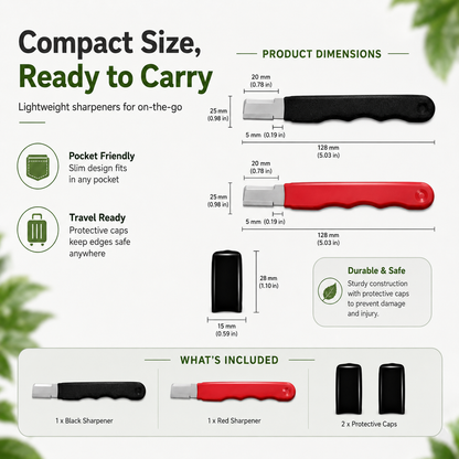🔥2 Count Professional Kitchen Knife Sharpener