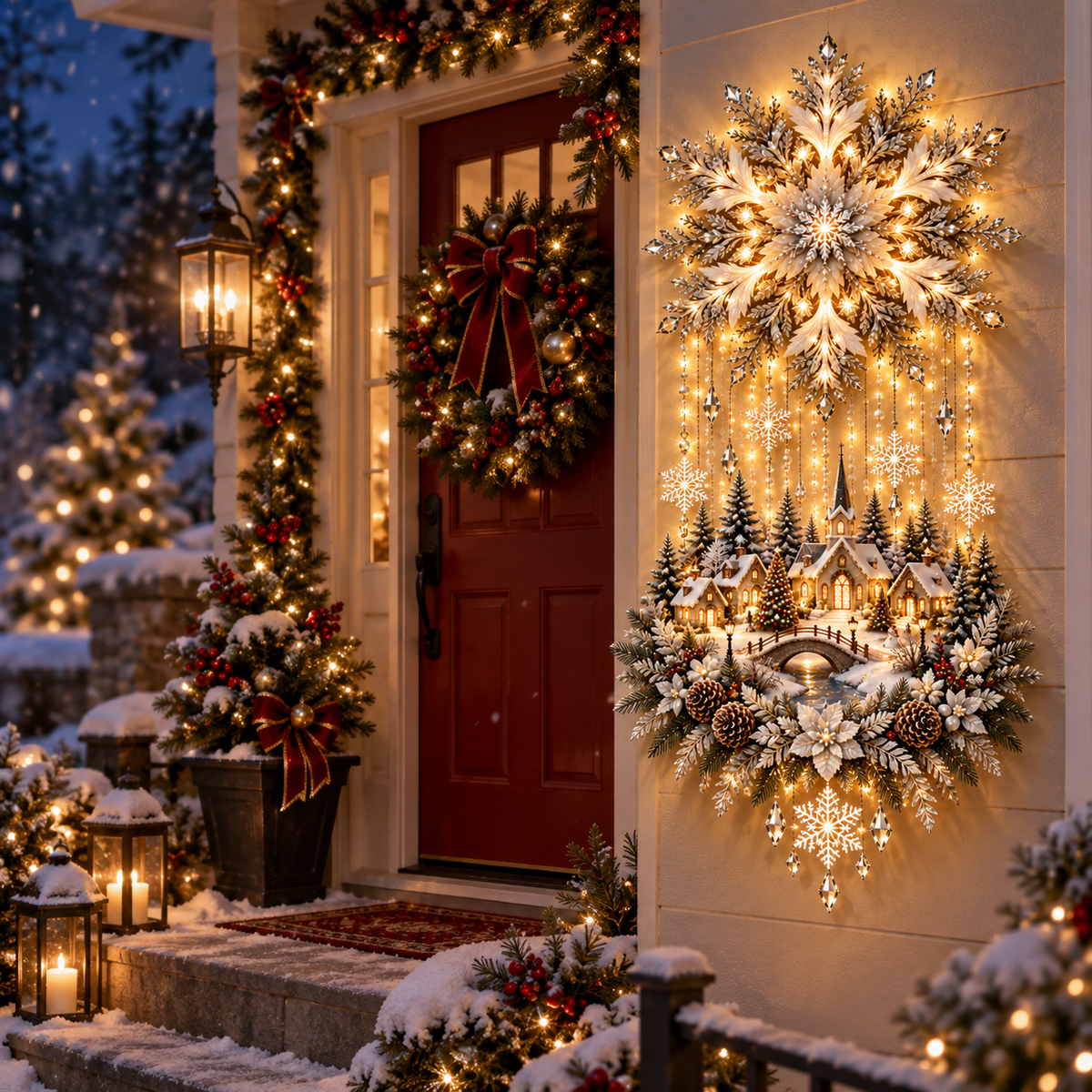 🎄Christmas Magic Glow Garden Light – ⭐Light Up Your Holiday Wonderland