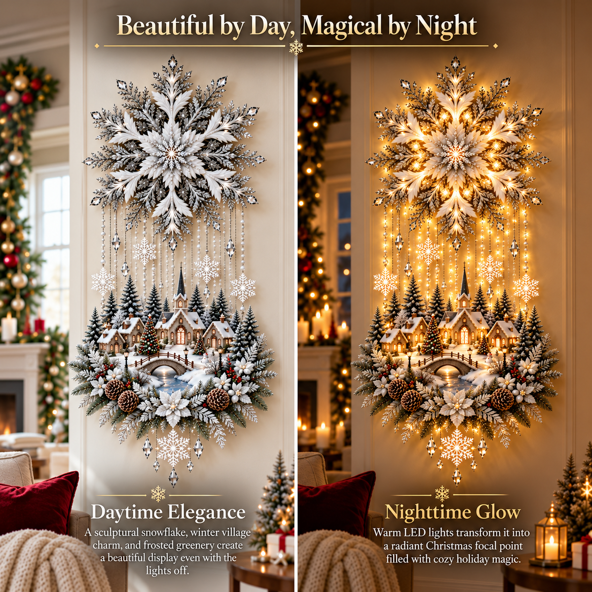 🎄Christmas Magic Glow Garden Light – ⭐Light Up Your Holiday Wonderland🎄