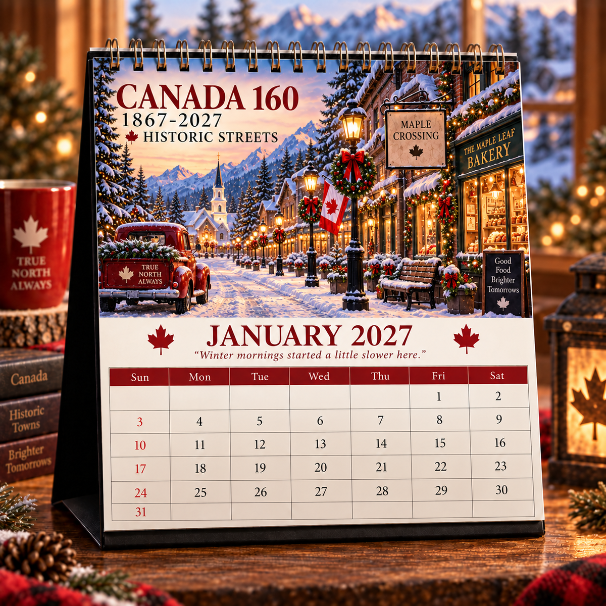🇨🇦CANADA 160 HISTORIC STREETS 2027 Calendar