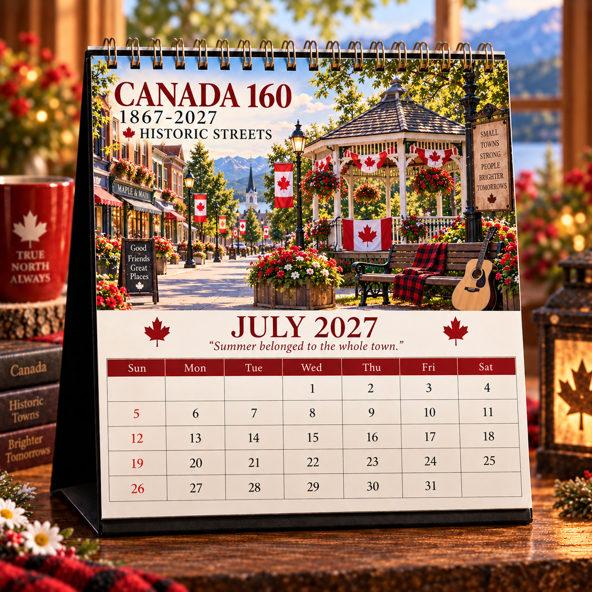 🇨🇦CANADA 160 HISTORIC STREETS 2027 Calendar
