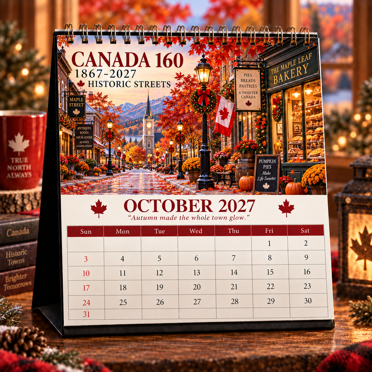 🇨🇦CANADA 160 HISTORIC STREETS 2027 Calendar