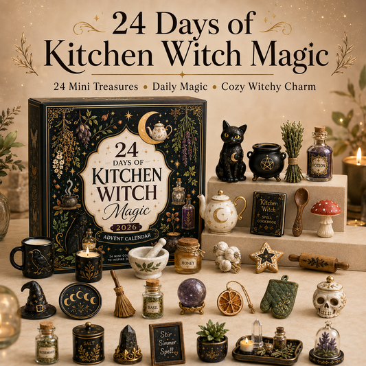 24 Days of Kitchen Witch Magic – Herbal Apothecary Advent Calendar
