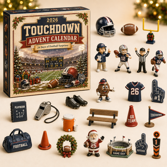 2026 Touchdown American Football Advent Calendar – 24 Days of Game Day Surprises