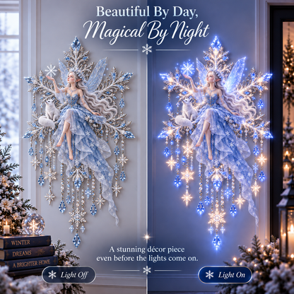 🔥 LAST DAY 49% OFF ❄️Ice Snow Elf Starfall Wall Light