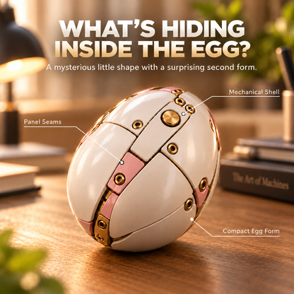 🥚🦄 Transforming Unicorn Egg – One Figure, Two Magical Forms