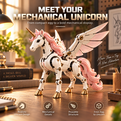 🥚🦄 Transforming Unicorn Egg – One Figure, Two Magical Forms