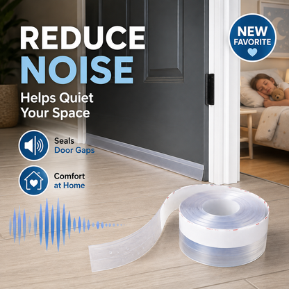 🔥55% OFF🛡️Universal Silicone Door Gap Seal Tape – Draft, Dust & Bug Blocker