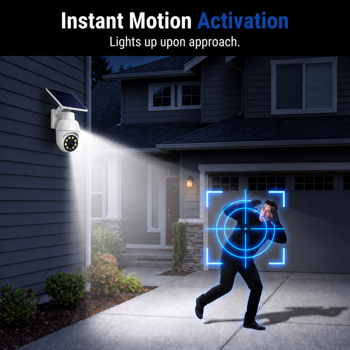 ⏰Final 6 Hours Sale 50% OFF🔥🔥 - Solar-Powered Simulated Surveillance Camera Street Light