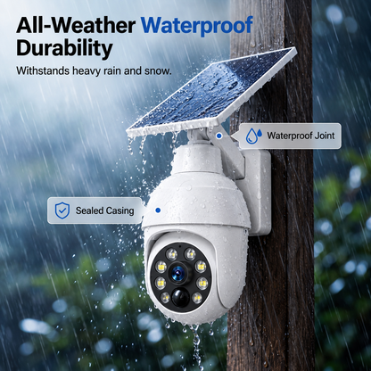 ⏰Final 6 Hours Sale 50% OFF🔥🔥 - Solar-Powered Simulated Surveillance Camera Street Light