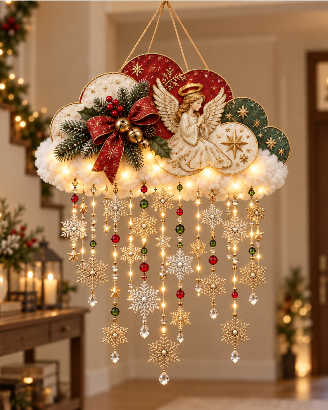 ⏳ Last Day 49% OFF –🪽✨ Angelic Christmas Snowfall Cloud