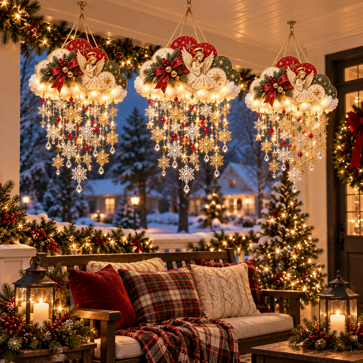 ⏳ Last Day 49% OFF –🪽✨ Angelic Christmas Snowfall Cloud