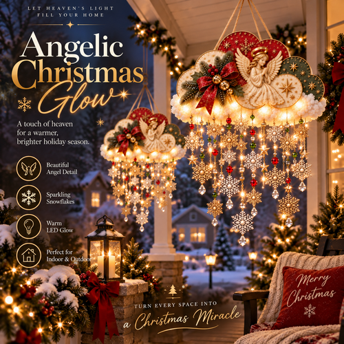 ⏳ Last Day 49% OFF –🪽✨ Angelic Christmas Snowfall Cloud