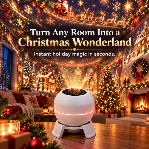 ✨Last Day 49% OFF-🎄 Magical Christmas Projection Night Light