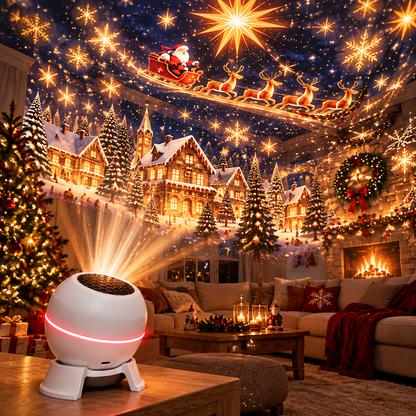 ✨Last Day 49% OFF-🎄 Magical Christmas Projection Night Light