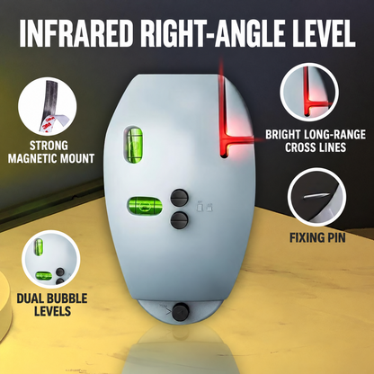 🔧90° Laser Square – Dual-Line Layout Guide for Tiling & DIY