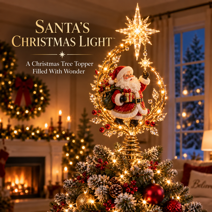 ❤️Cardinal Heaven’s Light Tree Topper🐦🎄