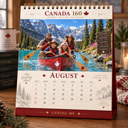 🍁 Canada 160 Family Calendar 2027 | 12 Months of Canadian Seasons, Traditions & Memories