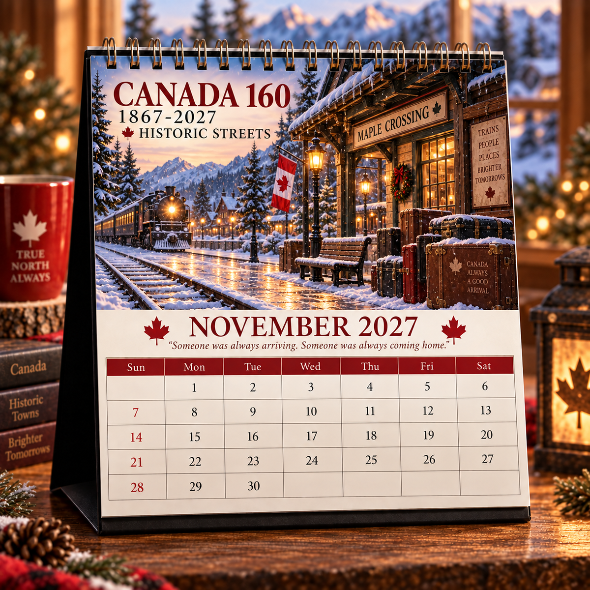 🇨🇦CANADA 160 HISTORIC STREETS 2027 Calendar